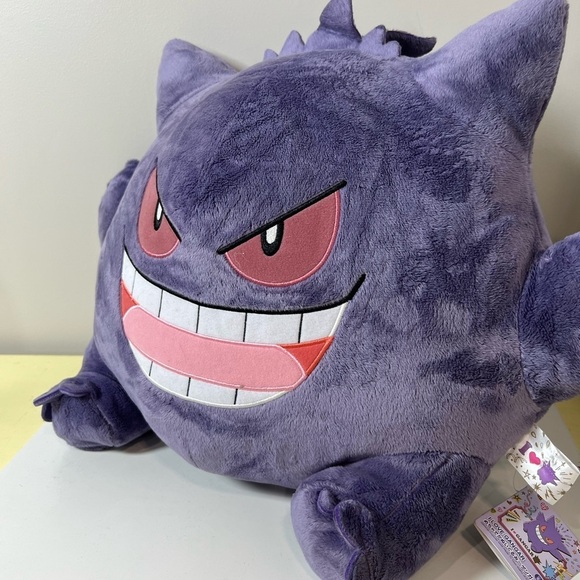 NWT RARE Benpresto Japanese Import Jumbo Pokémon Gangar Plush Stuffed Animal - Picture 6 of 10